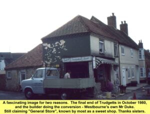 Westbourne History Trudgetts closed Dukes