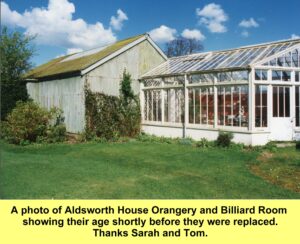 WESTBOURNE HISTORY PHOTO, MEMORIES ,ALDSWORTH HOUSE , BILLIARDS, ORANGERY