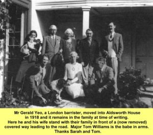 WESTBOURNE HISTORY PHOTO, MEMORIES ,ALDSWORTH HOUSE , YEO , WILLIAMS