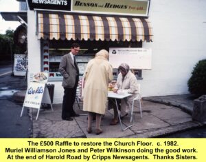 WESTBOURNE HISTORY PHOTO, MEMORIES , NORTH STREET, HAROLD ROAD , CRIPPS NEWSAGENTS , CHURCH FLOOR RAFFLE, £500