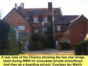 WESTBOURNE HISTORY PHOTO, THE CHANTRY FARM REAR VIEW