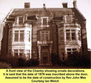 WESTBOURNE HISTORY PHOTO, THE CHANTRY FARM FRONT VIEW