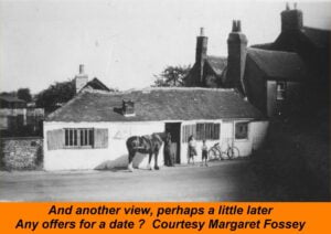 WESTBOURNE HISTORY PHOTO, GODDARD BLACKSMITH , FOXBURY. EAST STREET