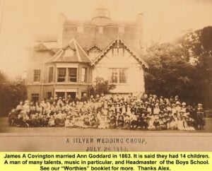 WESTBOURNE HISTORY PHOTO, RECTORY, WESTBOURNE COURT, COVINGTON,