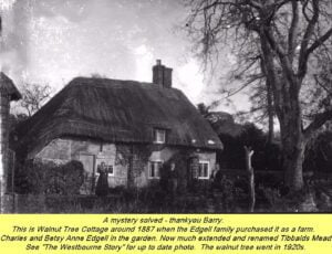 WESTBOURNE HISTORY PHOTO, EDGELL, WALNUT TREE, TIBBALDS MEAD