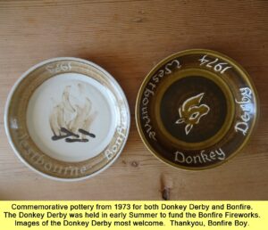 WESTBOURNE HISTORY PHOTO, DONKEY DERBY, BONFIRE, POTTERY