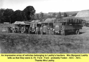 WESTBOURNE HISTORY PHOTO, LASHLY, HAULIER, FODEN, AEC