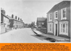 WESTBOURNE HISTORY PHOTO, NORTH STREET, BORNE COTTAGE, MILLINGTON, K3 PHONE BOX