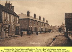 WESTBOURNE HISTORY PHOTO, NORTH STREET, MANCHESTER, TERRACE, GOOD INTENT, TRUDGETT, YEW TREE