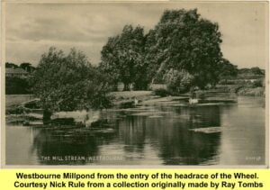 WESTBOURNE HISTORY PHOTO, WESTBOURNE MILLPOND