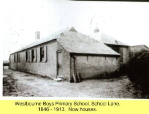 Westbourne Primary School - 1846 - 1913 }