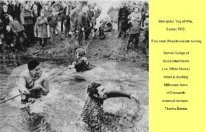 WESTBOURNE HISTORY PHOTO, TUG OF WAR, RIVER EMS, EASTER,BERNIE GUDGE