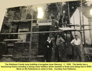 WESTBOURNE HISTORY PHOTO, ROBINSON, GLENROY, WWII